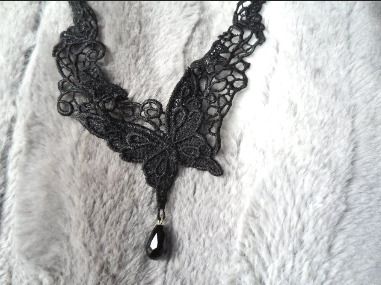 Black Onyx Style Necklace - nice gift + other necklaces available