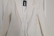 River Island Blazer Cream - womens
