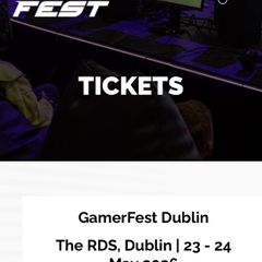 GamerFest Dublin Ticket