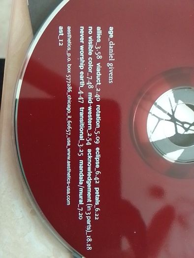 Daniel Givens CD  - Age