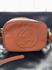 AUTHENTIC Gucci Soho Disco - Tan Leather (Great Condition Inside!)