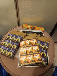 Halloween party bags and boxes