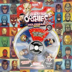 Ooshies Marvel Hologram XL 6 Pack Pencil Toppers