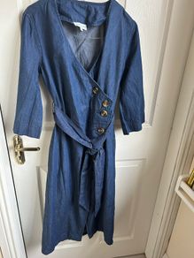 Warehouse Denim Dress