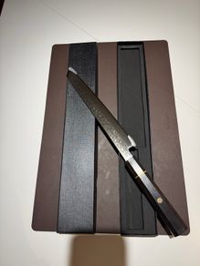 Japanese VG10 Damascus Kiritsuke Yanagiba Knife