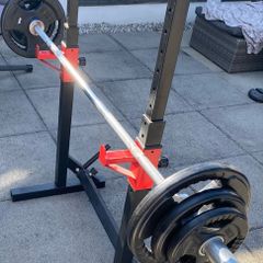 Gym set, weights, Olympic barbell, Weight Rack and Gym Mats