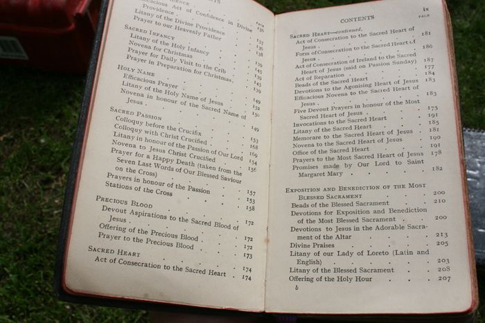 Antique Prayers and Missals