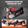 Wall Chaser 34 mm Cutting Depth Wall Cutting Machine 2500W Wall Groove Cutting Machine 38 mm Cutting Width Wall Slotting Machine With 5 Saw Blades 115 mm Diameter 6300r/Min with Infrared Ray Image 3