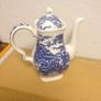 Vintage Delft Myott Coaching Days Large Coffee Pot Image 3