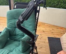 Invision MX150 Monitor Arm Gas Spring Mount up to 27