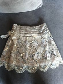 Monsoon girls sparkly occasion skirt age 10-12
