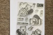 Neat and Tangled, "Beavers eh" photopolymer stamp set with coordinating dies