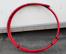 50mm Red ESB Electrical Ducting Cut Lengths