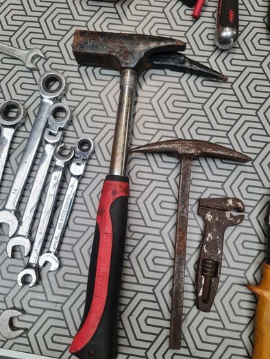 Hand tools and toolbag
