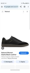 Nokwol genuine leather black shoes size UK 3 eu 36