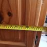 solid wood wardrobe Image 7