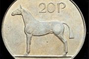 [#195] - Ireland 1995 | 20 Pence | Horse | KM.25 | UNC