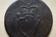 George II 1760 Hibernian Half Penny
