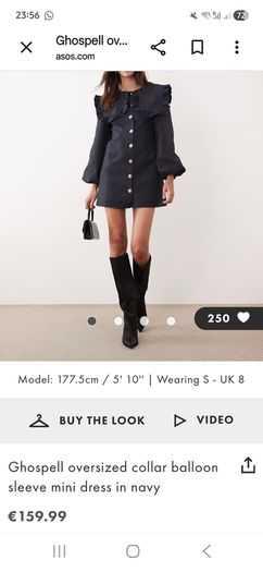 George Navy Boho mini dress Sz 14 UK - Bnwt Rrp 30