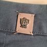 womens MASSIMO DUTTI trousers jeans cotton grey stretchy Size  UK 12 EU 40 Image 3