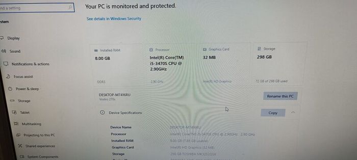 PC Dell Vostro 270s