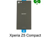 For Sony Xperia Z5 Compact Mini Back Battery Cover Glass Housing Replacement Grey/Silver