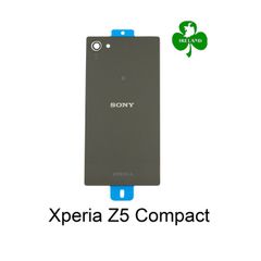 For Sony Xperia Z5 Compact Mini Back Battery Cover Glass Housing Replacement Grey/Silver