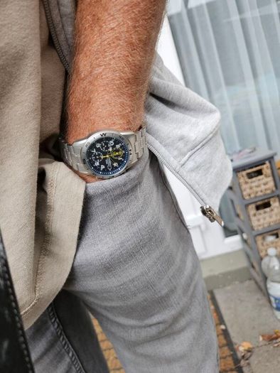 Watch Seiko Military Chronograph.