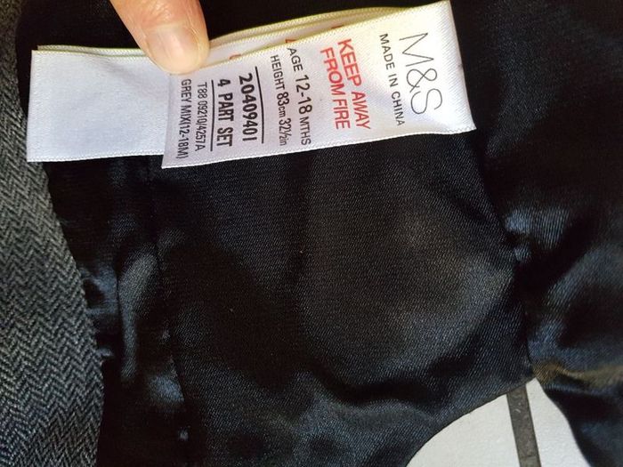 boys suit Autograph @M&S 12-18mths