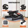 Stair Stepper, Mini Stepper for Exercise at Home, Hydraulic Fitness Twist Stepper with Resistance Bands, Full Body Workout Cardio Equipment Image 5