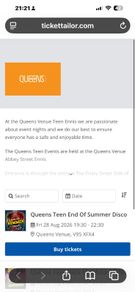 Queens Ennis ticket teens