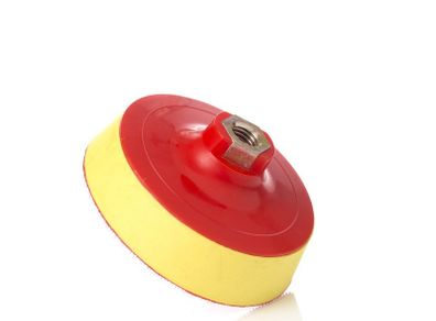 GLASS POLISH 12633 Rotary Sander Hook and Loop Backer, Rotary Polisher Backer | Thread: M14x2 | 115 mm
