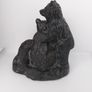 Bears Hugging Antique/Vintage Figurine  " Coal ". Image 4