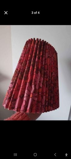 Vintage Retro lampshade