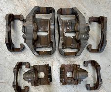 BMW E60 E61 M5 front and rear caliper kit with discs