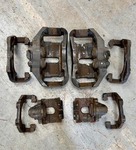 BMW E60 E61 M5 front and rear caliper kit with discs