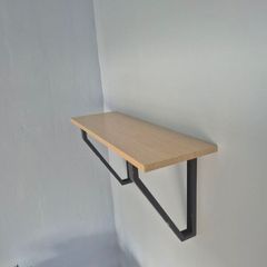 Shelf and brackets