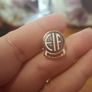 Vintage EIF Hockey collectable pin. Image 2