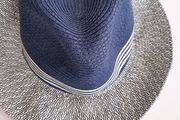 new mens navy and white sun hat