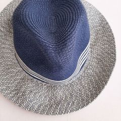 new mens navy and white sun hat