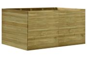 Garden Raised Bed 200x150x97 cm Impregnated Pinewood