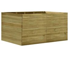 Garden Raised Bed 200x150x97 cm Impregnated Pinewood