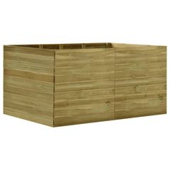 Garden Raised Bed 200x150x97 cm Impregnated Pinewood