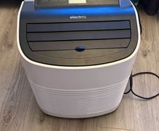 electriQ Compact-V2 9000 BTU Portable Air Conditioner + Remote & Window Kit