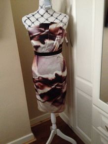 BNWT Gorgeous Forever Unique Strapless Dress (Size 8)