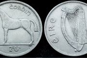 [#1013] - Ireland 1962 | Half Crown | Irish 2s6d | Horse | KM.16a
