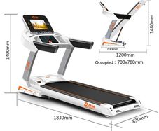 C-66 Commercial SMART Folding Treadmill