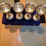 Set of 4 large silver-plated goblets Image 4