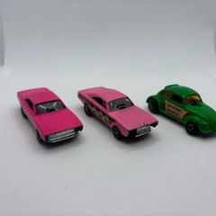 Vintage Matchbox Super Fast Dragsters Rabbit and Dodge