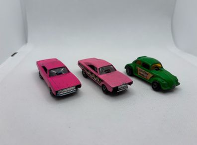 Vintage Matchbox Super Fast Dragsters Rabbit and Dodge